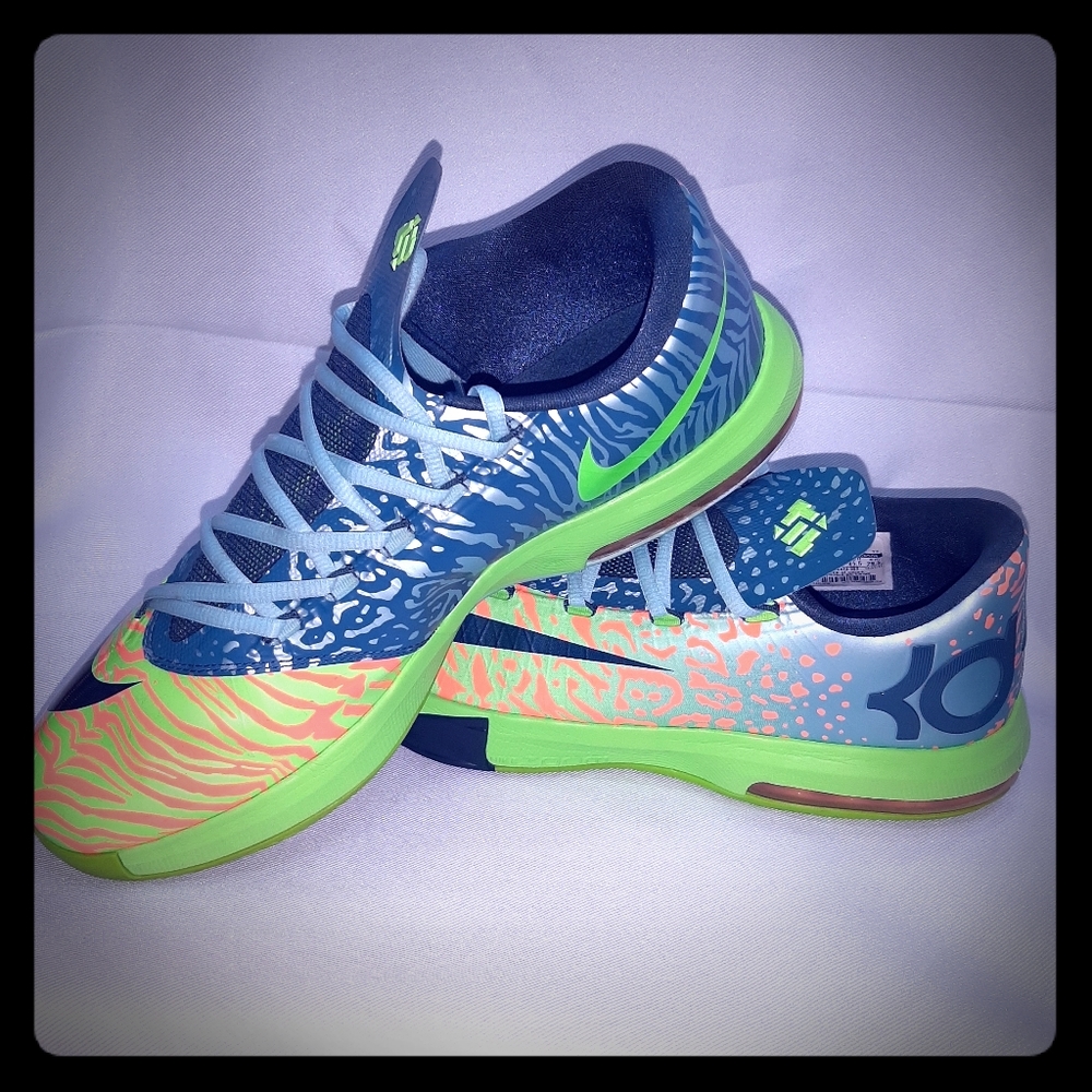 Nike KD Size 11.5 Liger Green Excellent
